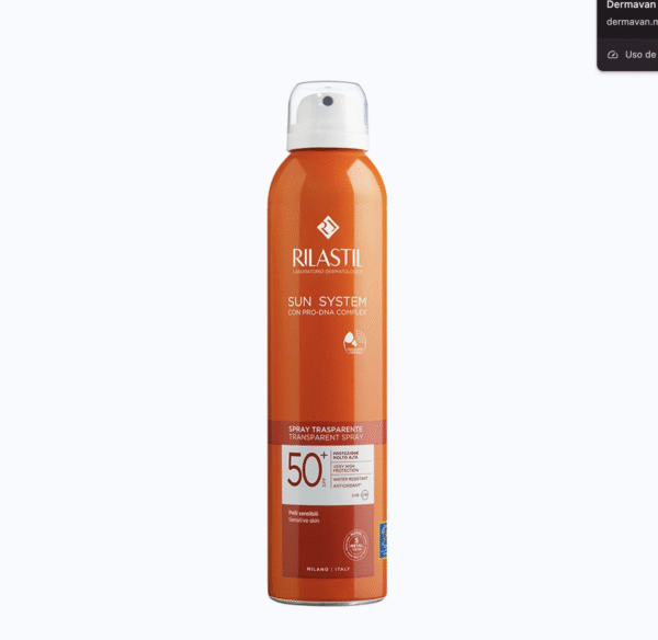 Spray Transparente BLOQUEADOR SPF50+